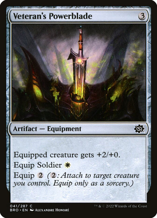 Veteran's Powerblade front