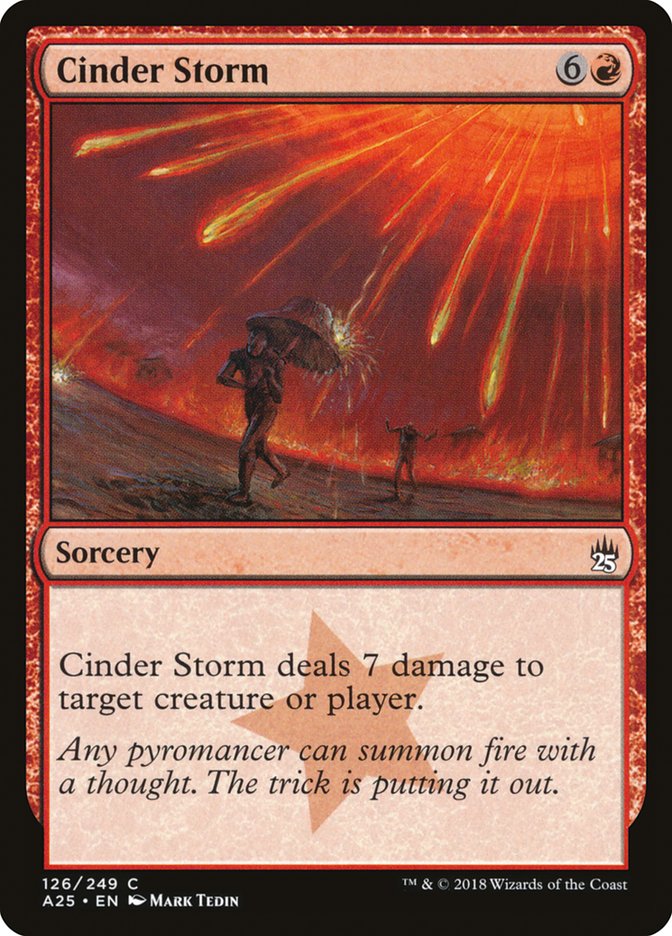 Cinder Storm front