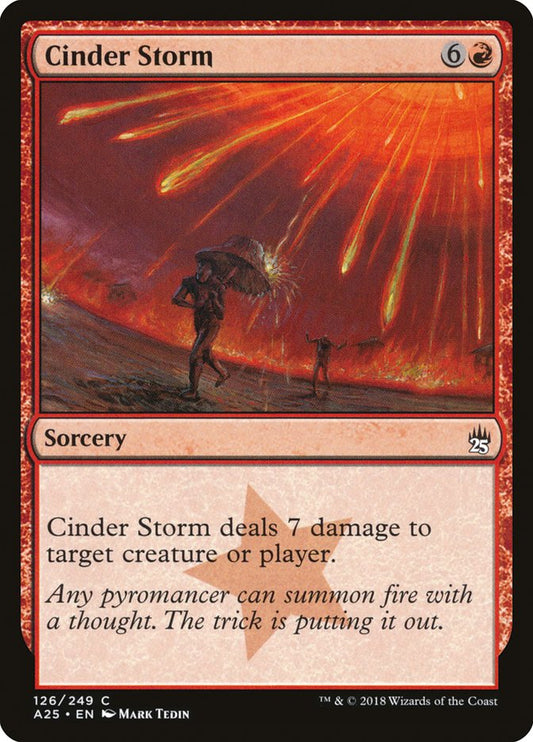 Cinder Storm front