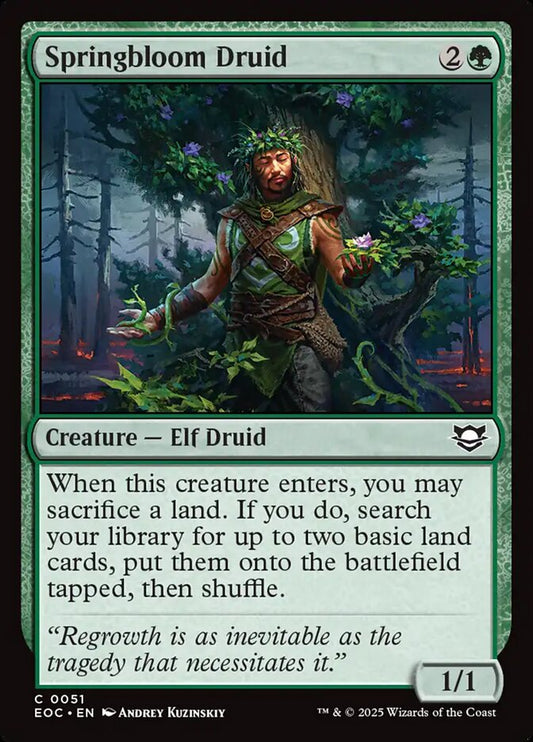Springbloom Druid front