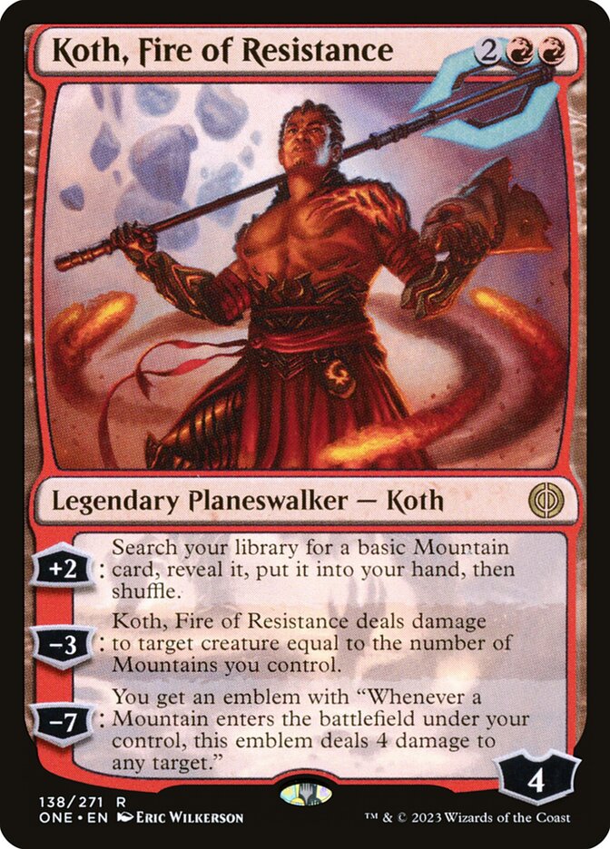 Koth, Fire of Resistance front