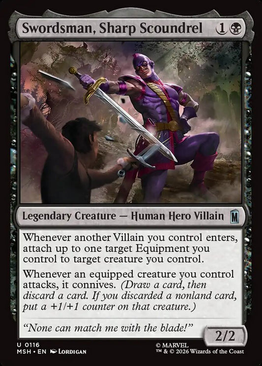 Swordsman, Sharp Scoundrel front