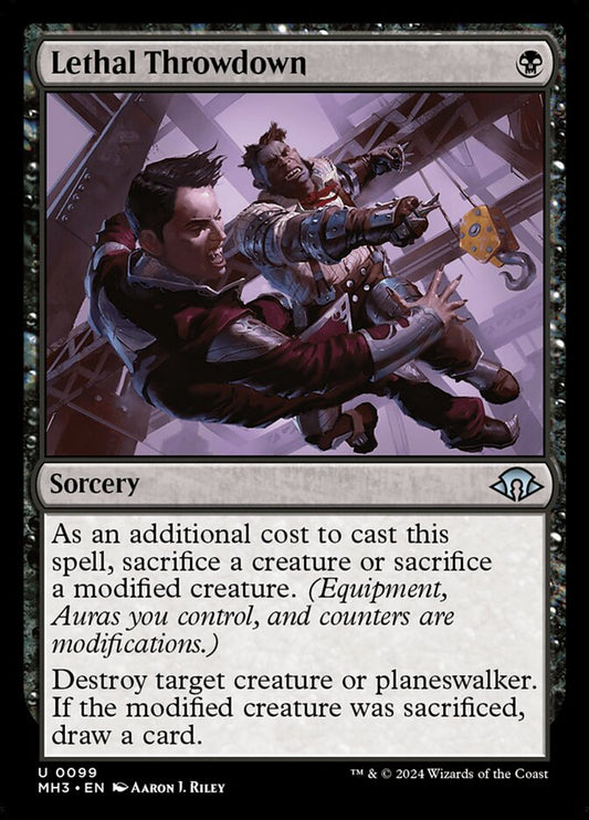 Lethal Throwdown front