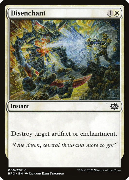 Disenchant front