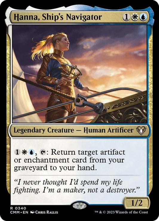 Hanna, Ship's Navigator front
