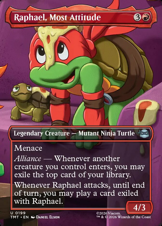 Raphael, Most Attitude front