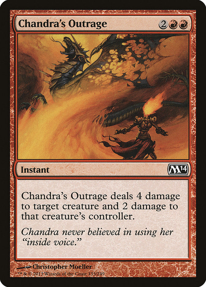 Chandra's Outrage front