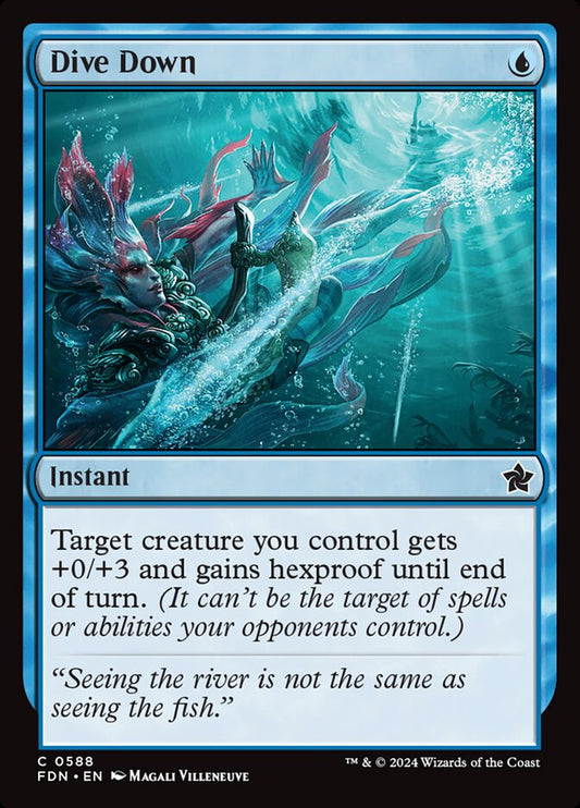 Dive Down front