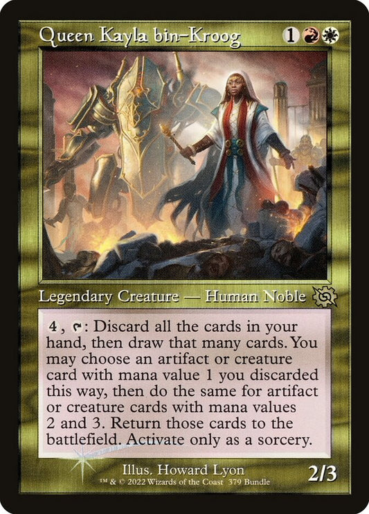 Queen Kayla bin-Kroog front