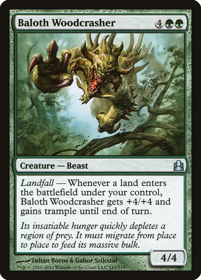 Baloth Woodcrasher front