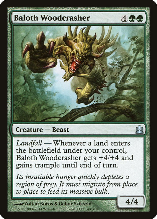 Baloth Woodcrasher front