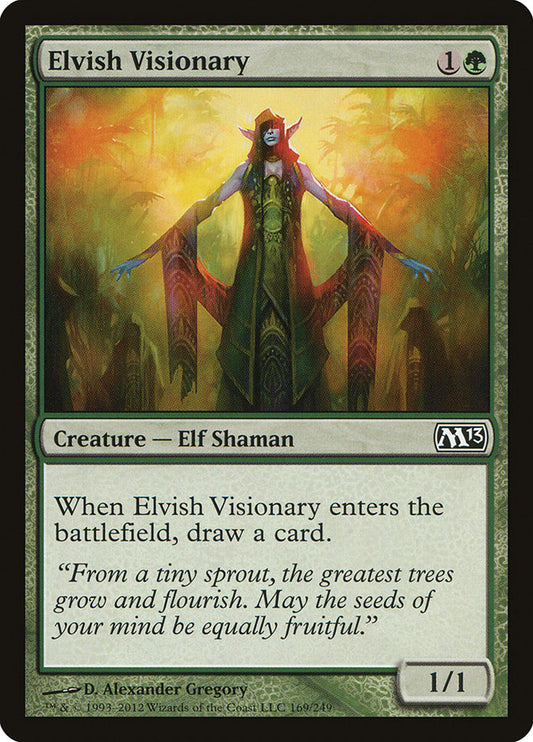 Elvish Visionary front