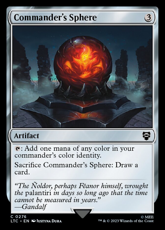 Commander's Sphere front