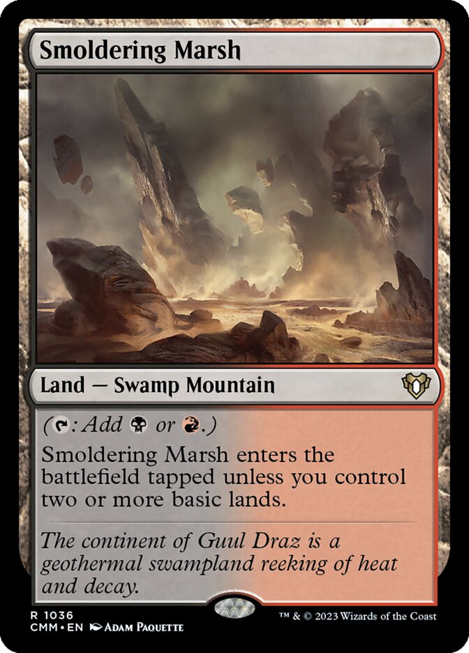 Smoldering Marsh front