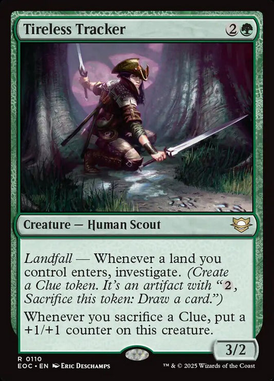 Tireless Tracker front