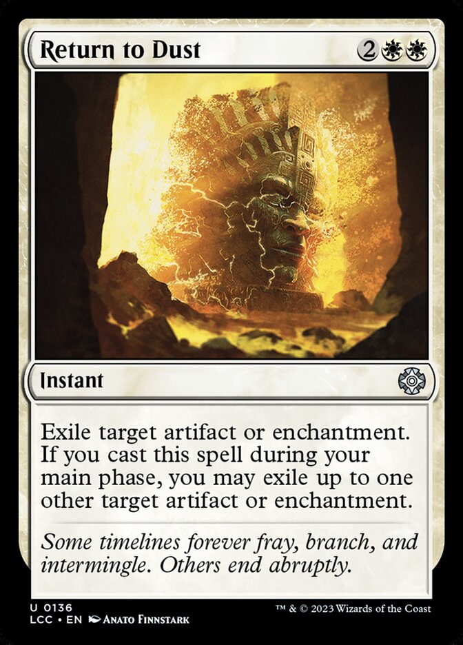 Return to Dust front