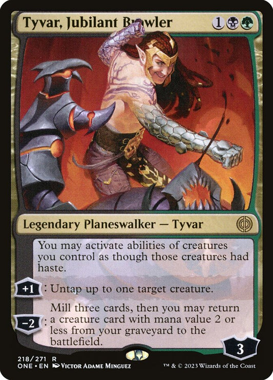 Tyvar, Jubilant Brawler front