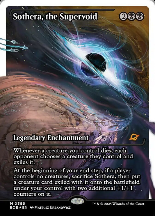 Sothera, the Supervoid front