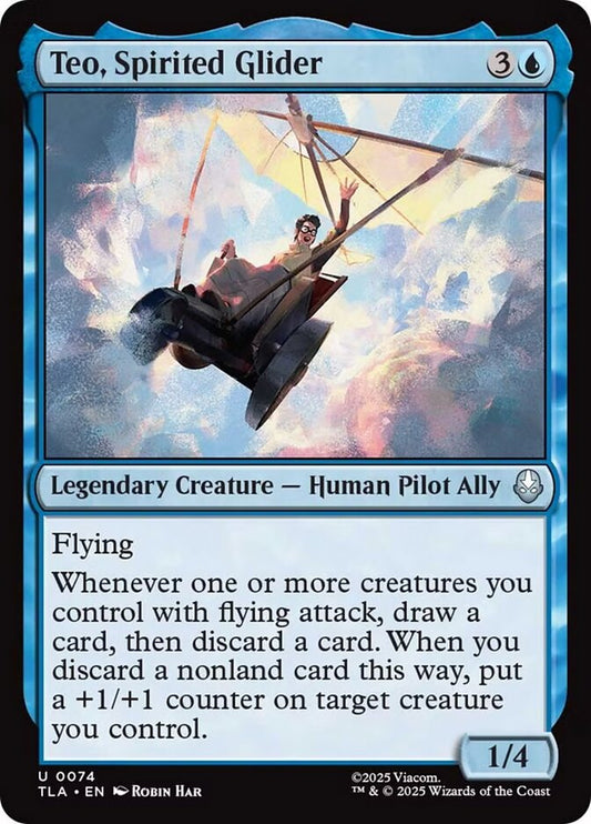 Teo, Spirited Glider front