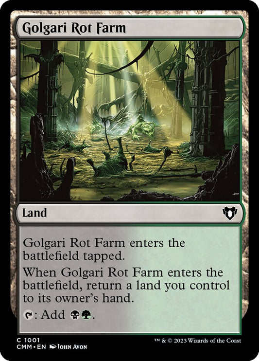 Golgari Rot Farm front