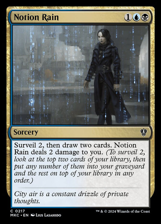 Notion Rain front