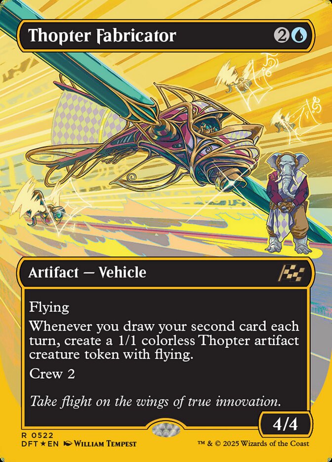 Thopter Fabricator front