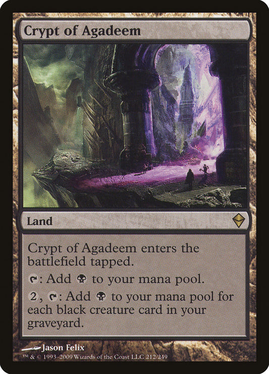 Crypt of Agadeem front