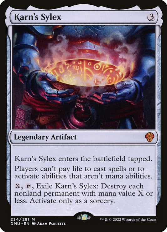 Karn's Sylex front