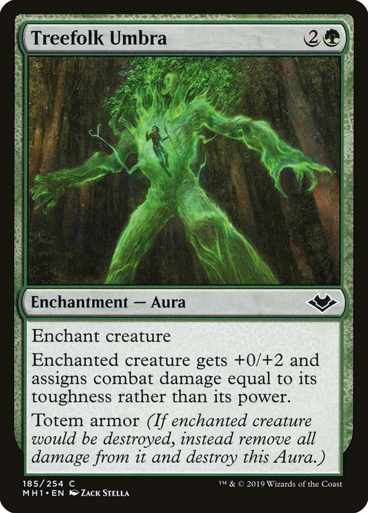 Treefolk Umbra front