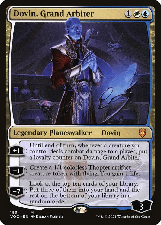 Dovin, Grand Arbiter front