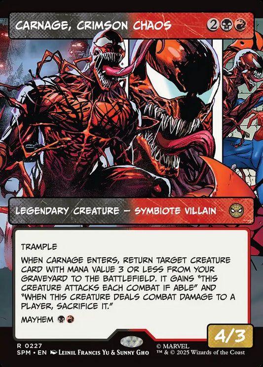 Carnage, Crimson Chaos front