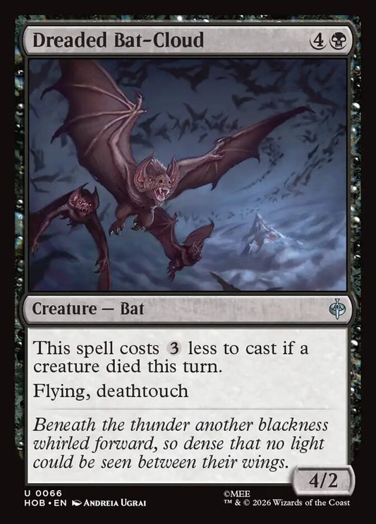 Dreaded Bat-Cloud front