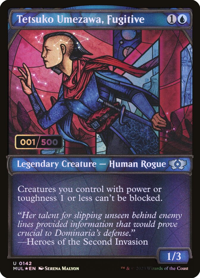 Tetsuko Umezawa, Fugitive front