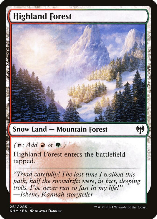 Highland Forest front