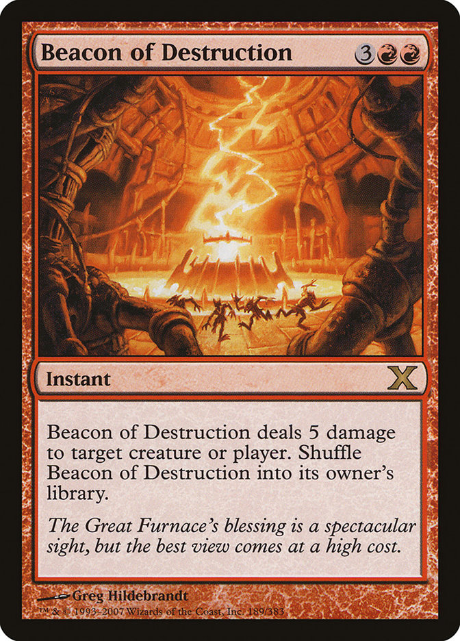 Beacon of Destruction front