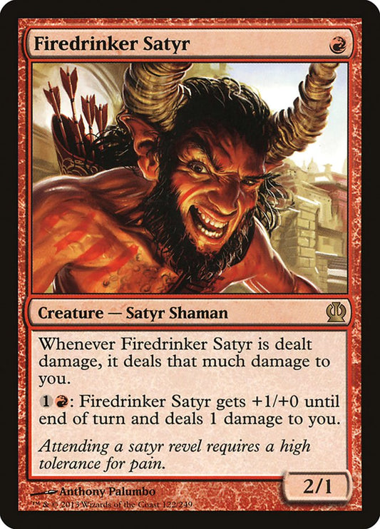 Firedrinker Satyr front