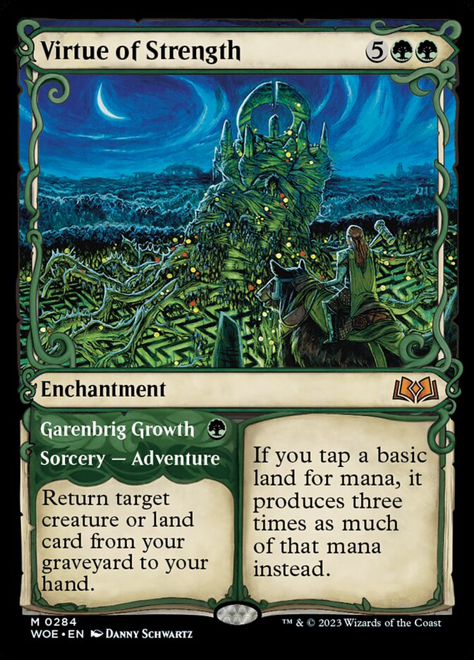 Virtue of Strength // Garenbrig Growth back