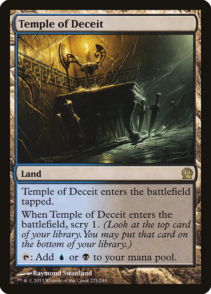 Temple of Deceit front