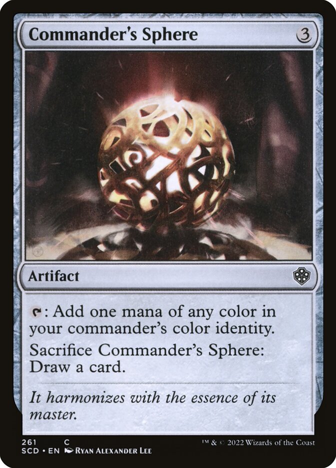 Commander's Sphere front