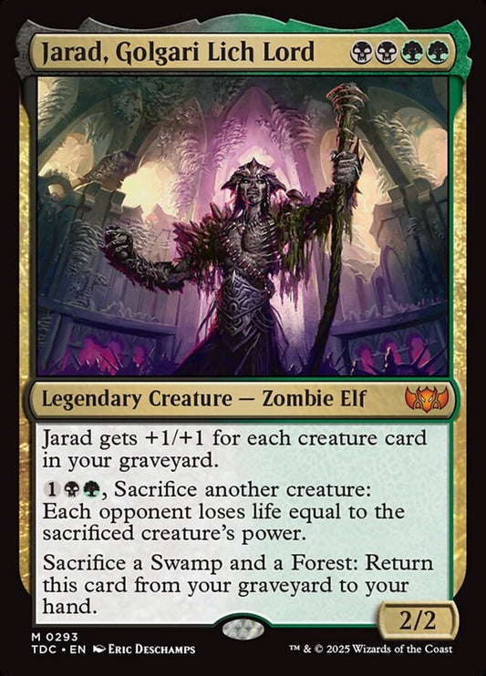 Jarad, Golgari Lich Lord front