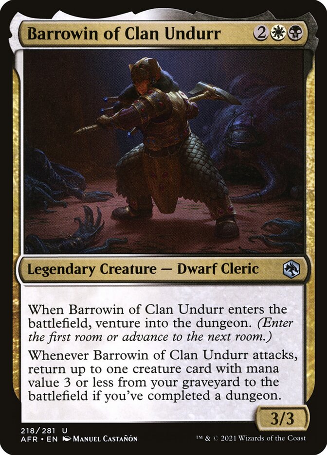 Barrowin of Clan Undurr front