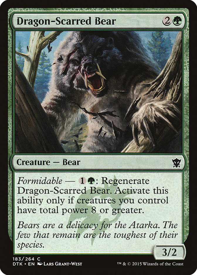 Dragon-Scarred Bear front