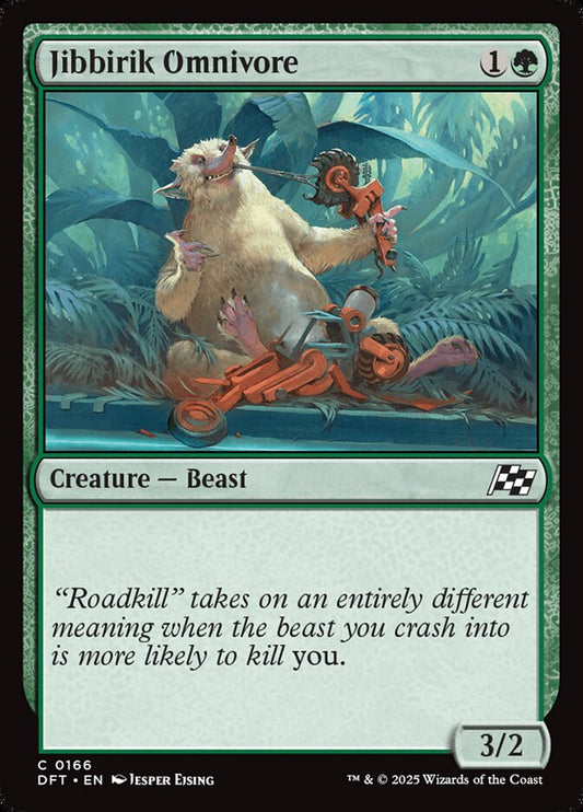 Jibbirik Omnivore front