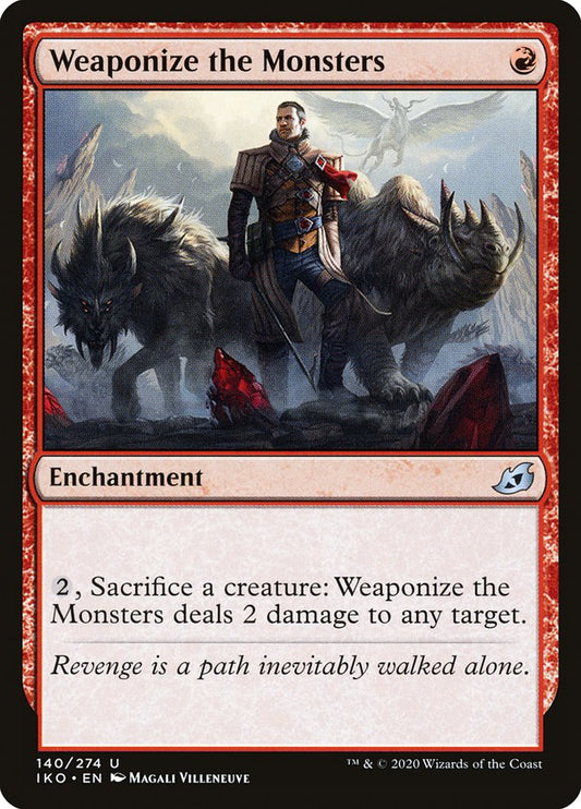 Weaponize the Monsters front