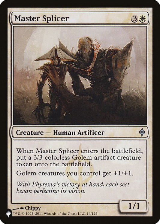 Master Splicer front