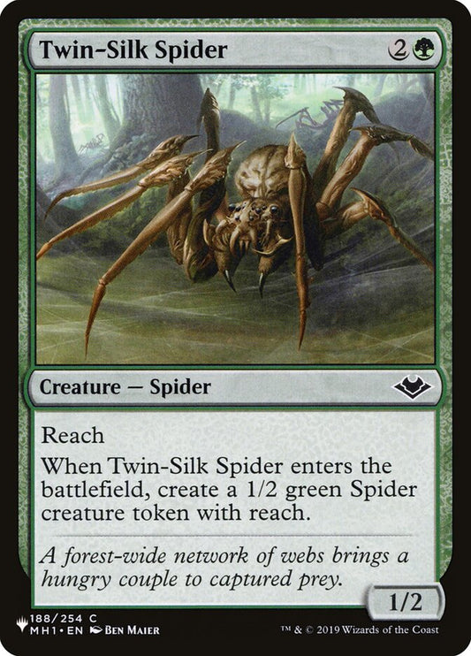 Twin-Silk Spider front