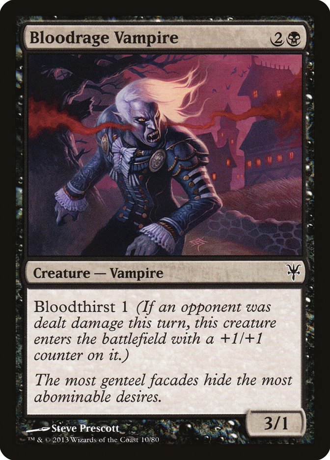 Bloodrage Vampire front