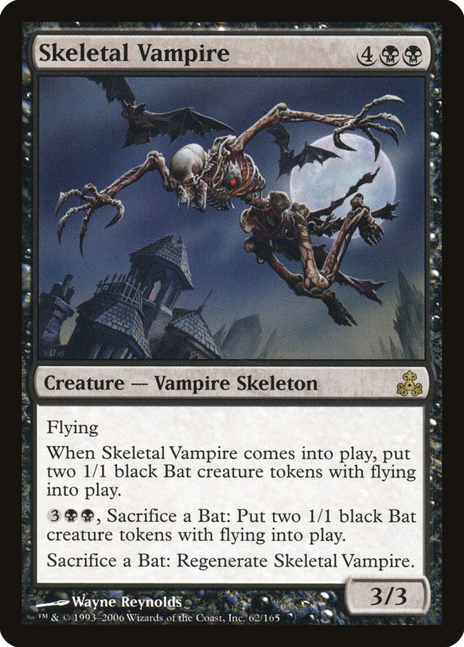 Skeletal Vampire front