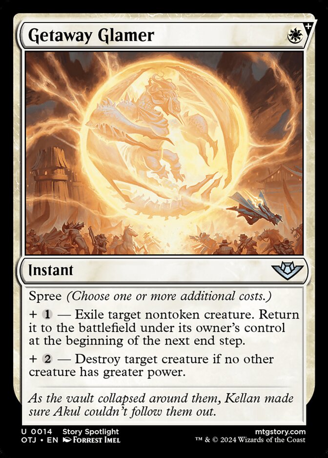 Getaway Glamer front