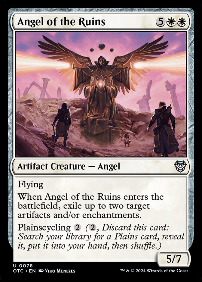 Angel of the Ruins front